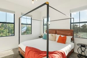 tampa townhouse bedroom, White Box Interiors